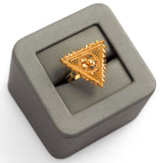 الخاتم التقليدي (D1) - Silver 925 و Gold Plated