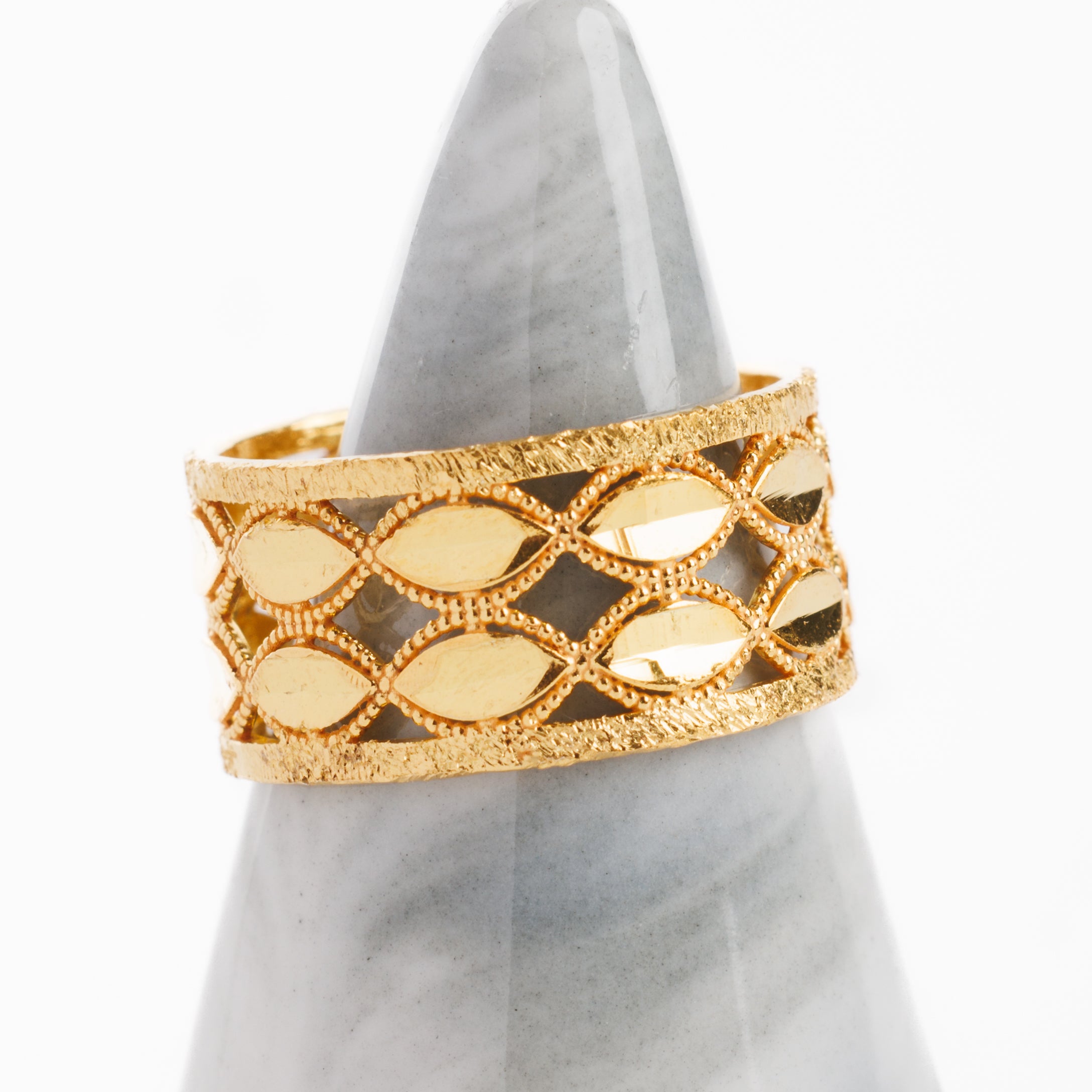 RP Band/Dabla (D24) - 925 Silver & 24K Gold Plated