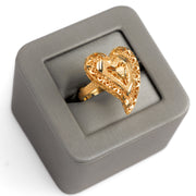 الخاتم التقليدي (D68) - Silver 925 و Gold Plated