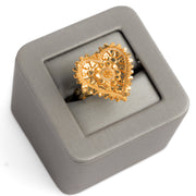 الخاتم التقليدي (D82) - Silver 925 و Gold Plated