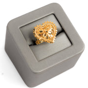الخاتم التقليدي (D84) - Silver 925 و Gold Plated