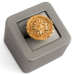 Traditional Ring (D30) - Silver 925 & Gold Plated