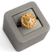 الخاتم التقليدي (D34) - Silver 925 و Gold Plated