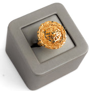الخاتم التقليدي (D98) - Silver 925 و Gold Plated