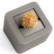 الخاتم التقليدي (D101) - Silver 925 و Gold Plated