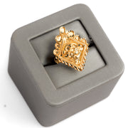 الخاتم التقليدي (D60) - Silver 925 و Gold Plated