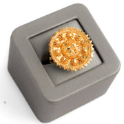 الحلقة التقليدية (D35) - Silver 925 و Gold Plated