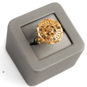 الخاتم التقليدي (D40) - Silver 925 و Gold Plated