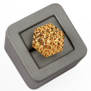 الخاتم التقليدي (108) - Silver 925 و Gold Plated