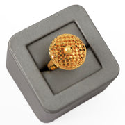 الخاتم التقليدي (124) - Silver 925 و Gold Plated