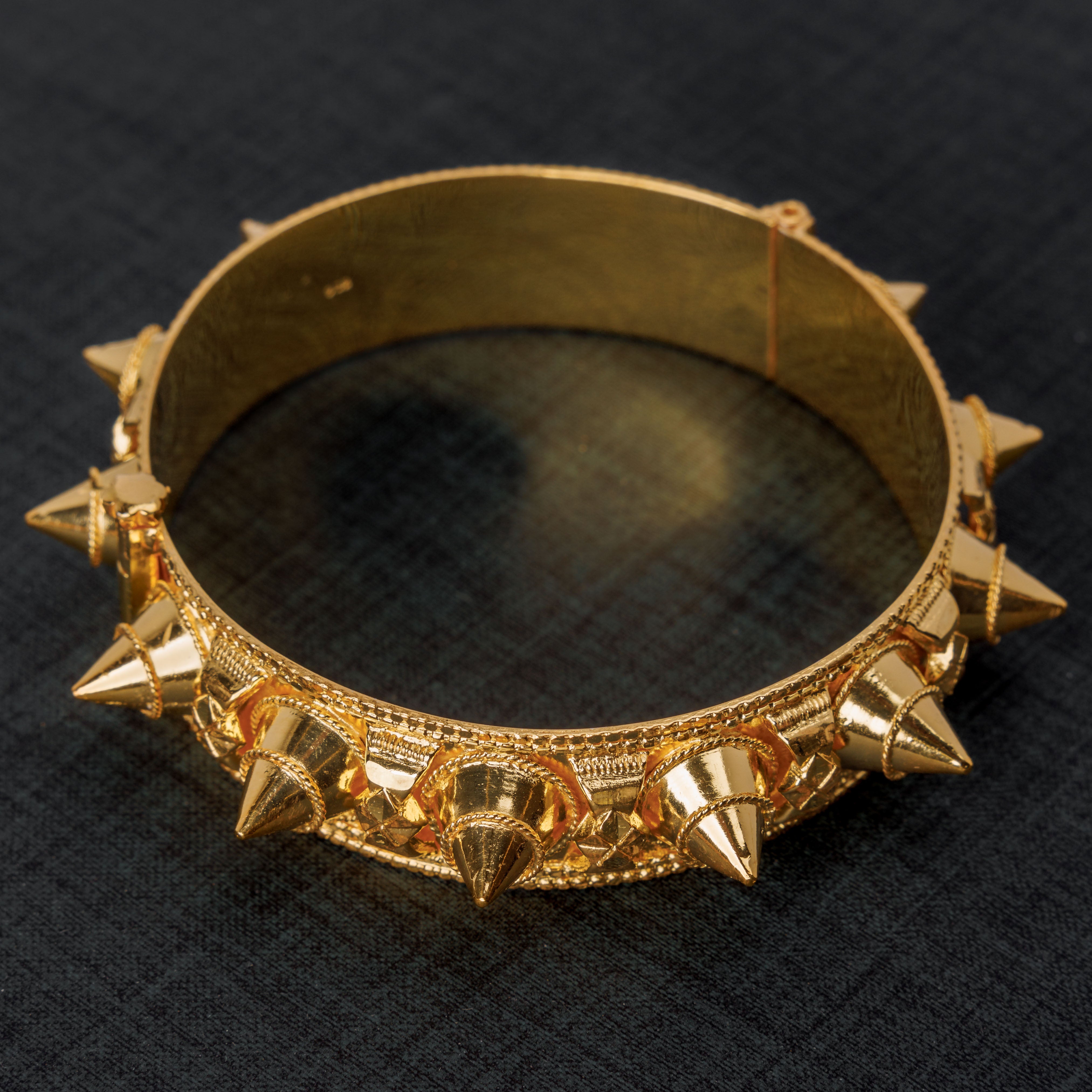 رقيقة Mushawak Bangle (D1) - Silver 925 و Gold Plated