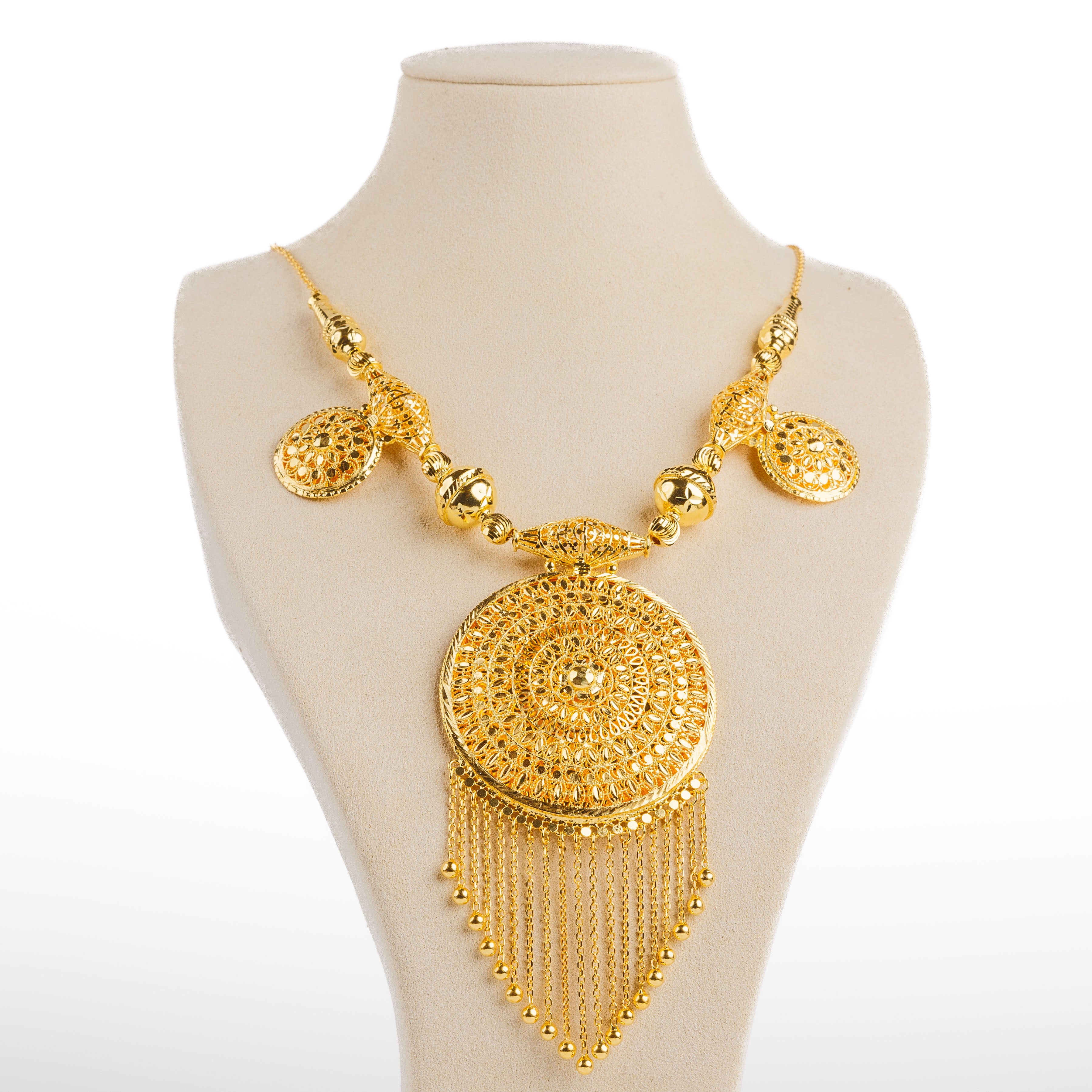 القلادة التقليدية (D2)- Silver 925 و Gold Plated