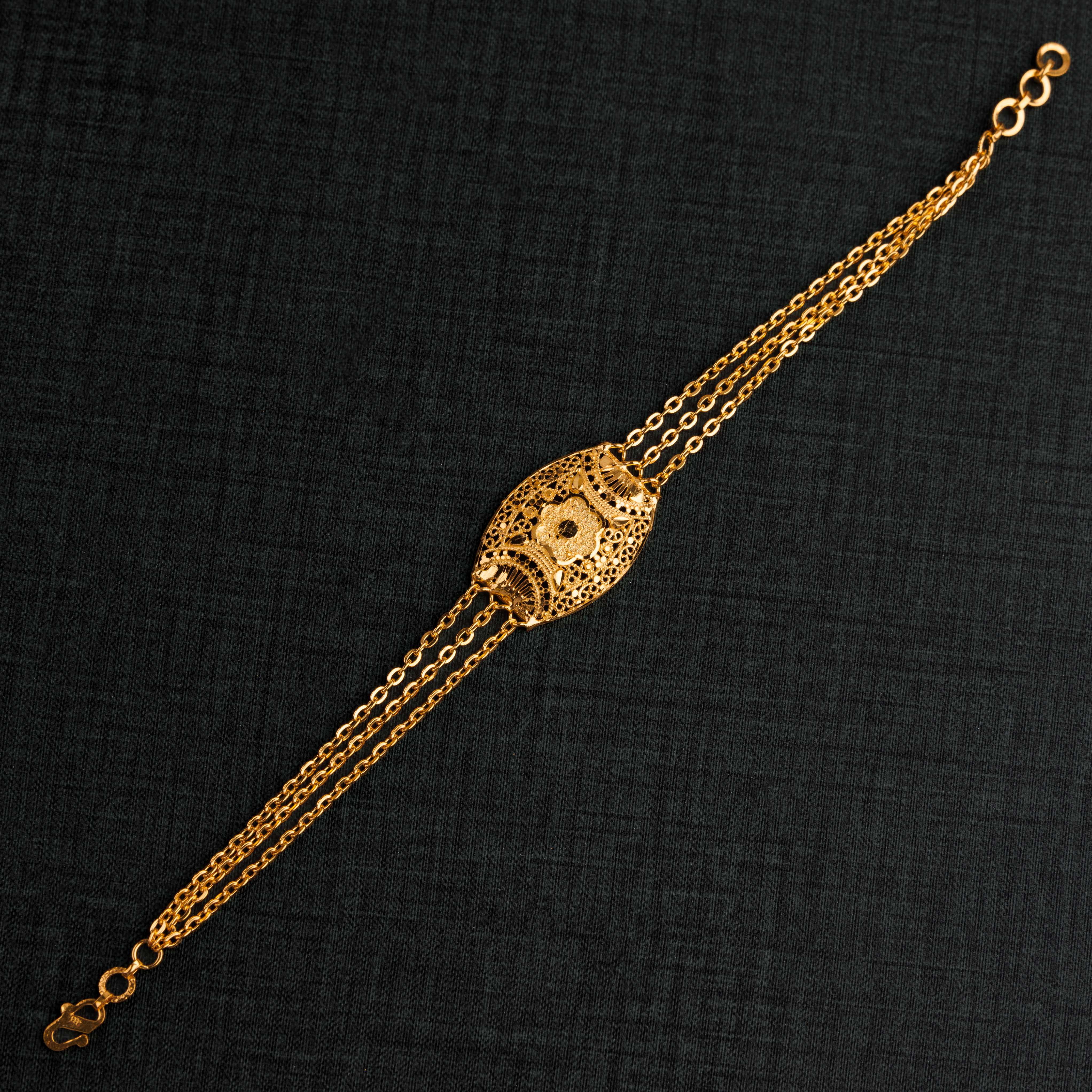 سوار الصب (D2) - Silver 925 و Gold Plated