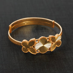 Kids Flex Bangle 3 - 925 Silver & 24K Gold Plated