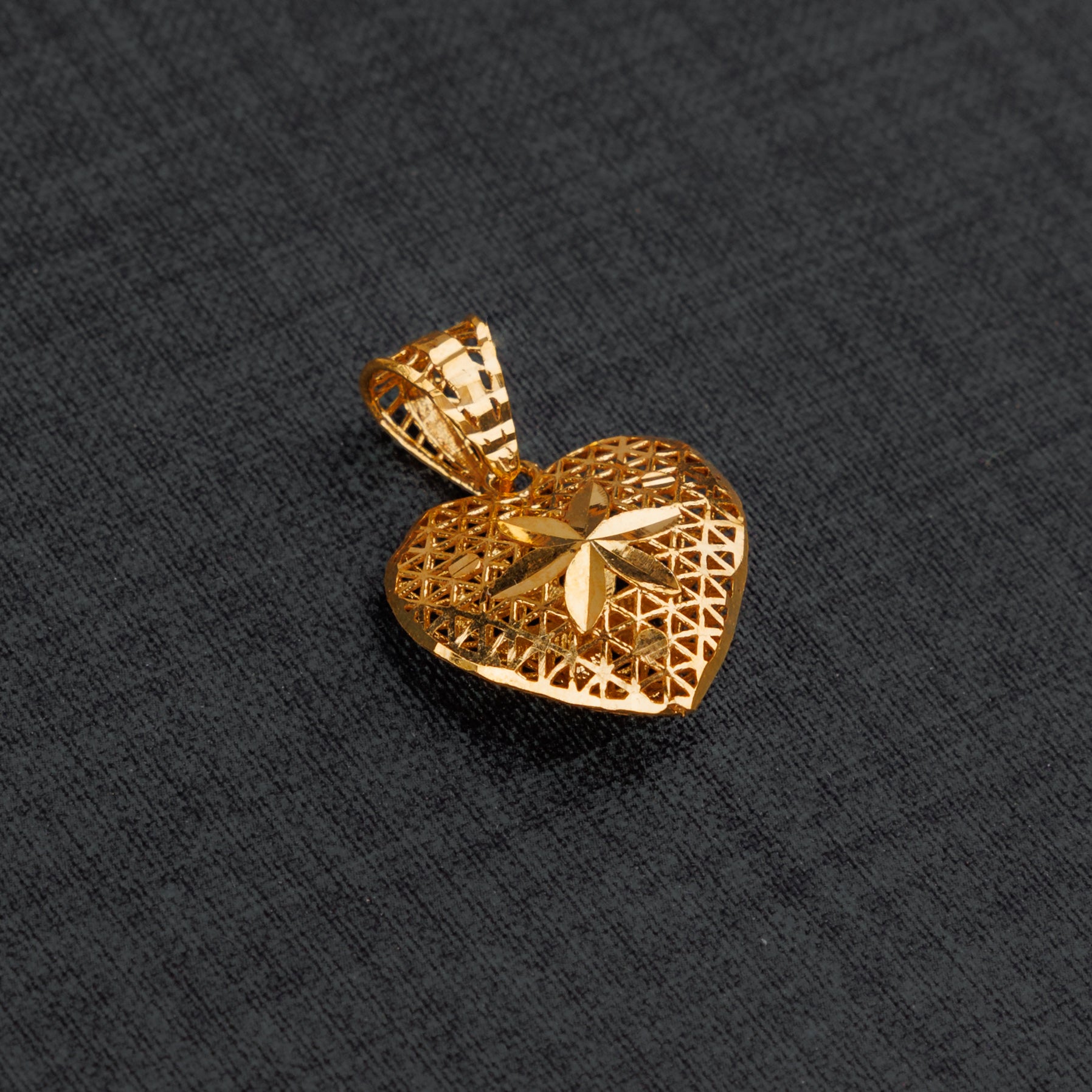 قلادة قلب الطفل - Silver 925 و Gold Plated