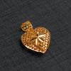 Kid's Heart Pendant - Silver 925 & Gold Plated