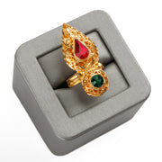 حلقة Shawahid (D7) - Silver 925 و Gold Plated