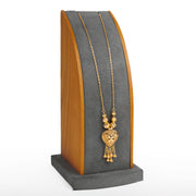 Kid's Heart Mala - Silver 925 & Gold Plented