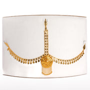 شكل مستدير الشكل Mafraq (D3) - Silver 925 و Gold Plated