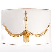 شكل مستدير الشكل Mafraq (D9) - Silver 925 و Gold Plated