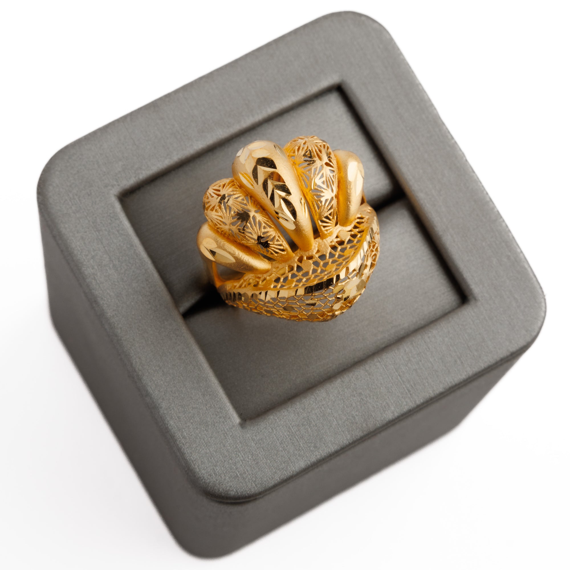 3D RP Rings (D1) - Silver 925 & Gold Plated