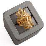 3D RP Rings (D44) - Silver 925 & Gold Plated