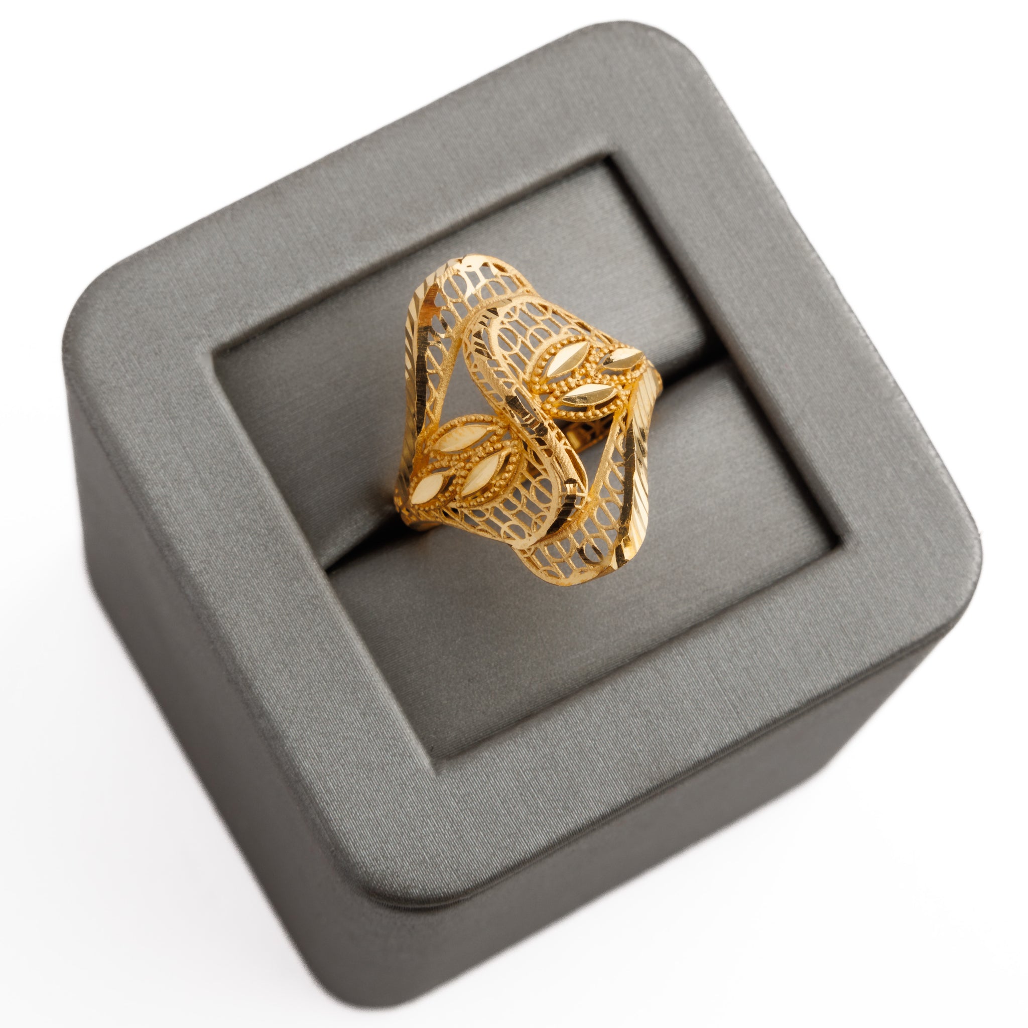 3D RP Rings (D21) - Silver 925 & Gold Plated