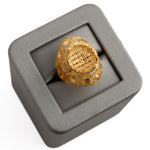 3D RP Rings (D109) - Silver 925 & Gold Plated