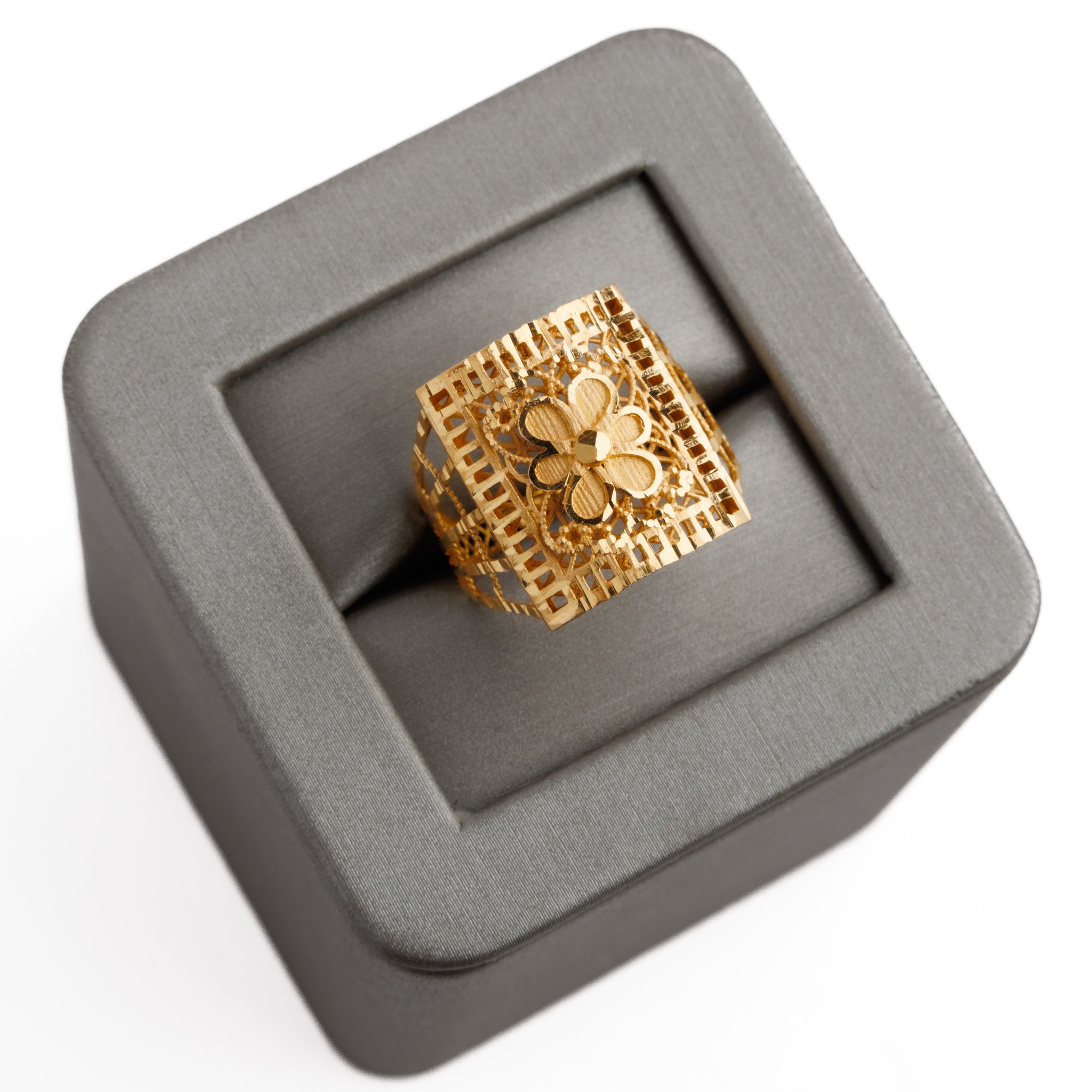 3D RP Rings (D2) - Silver 925 & Gold Plated