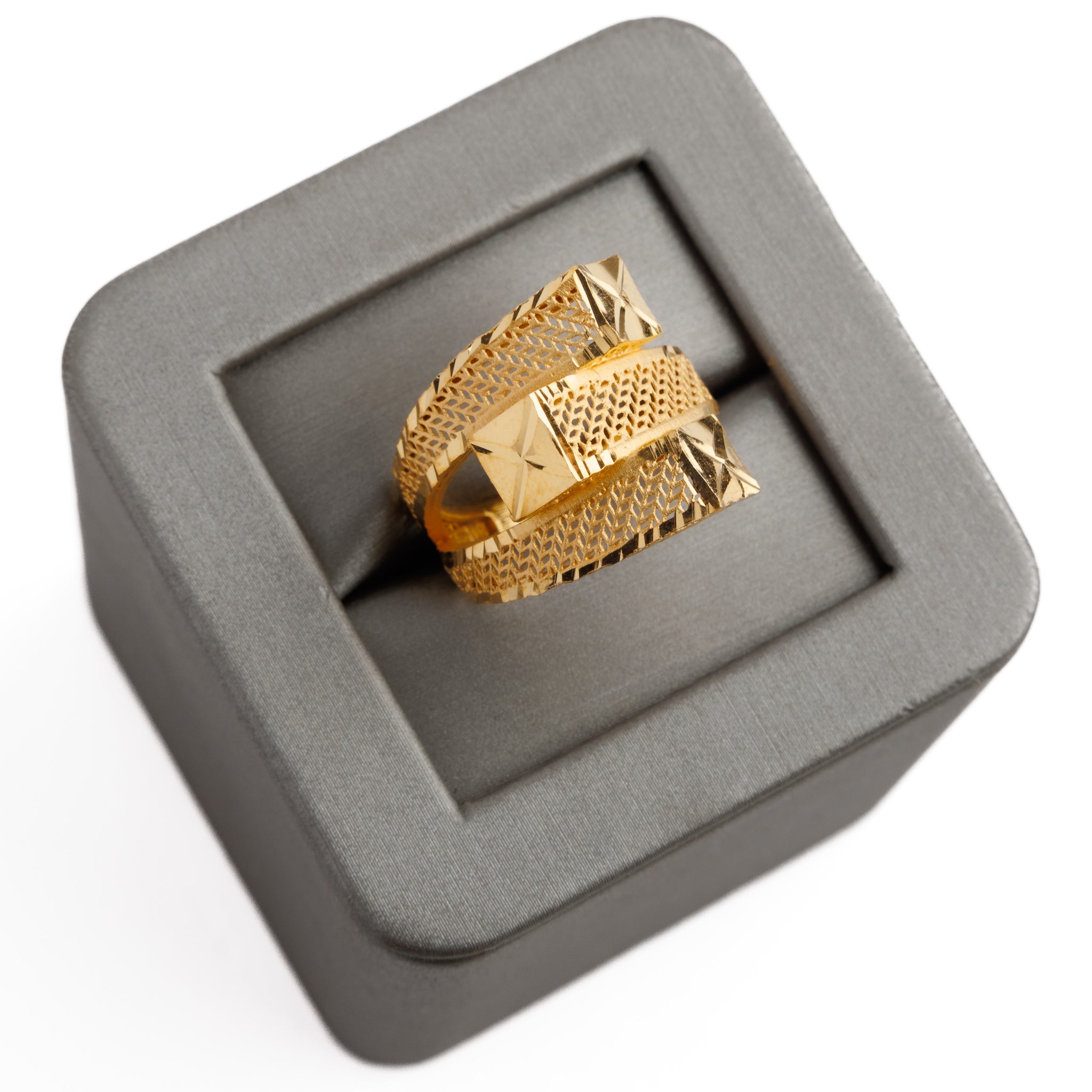 3D RP Rings (D7) - Silver 925 & Gold Plated