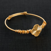 Bangle's Child المرن (D13) - Silver 925 و Gold Plated