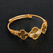 Bangle's Child المرن (D23) - Silver 925 و Gold Plated