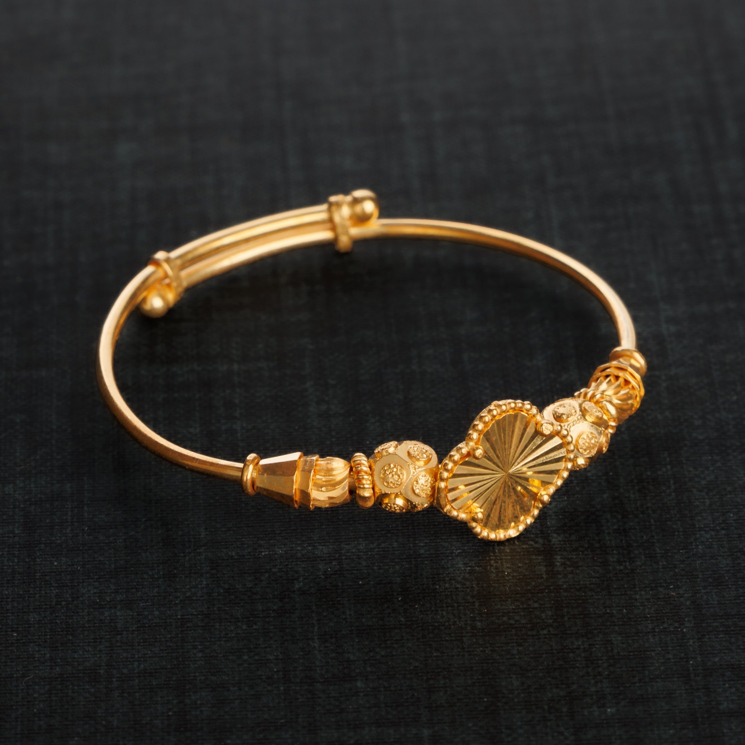 Bangle's Child المرن (D14) - Silver 925 و Gold Plated