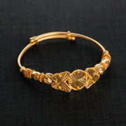 Bangle's Child المرن (D25) - Silver 925 و Gold Plated