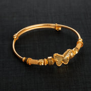 Bangle's الطفل المرن (D8) - Silver 925 و Gold Plated