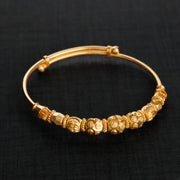 Bangle's Child المرن (D5) - Silver 925 و Gold Plated