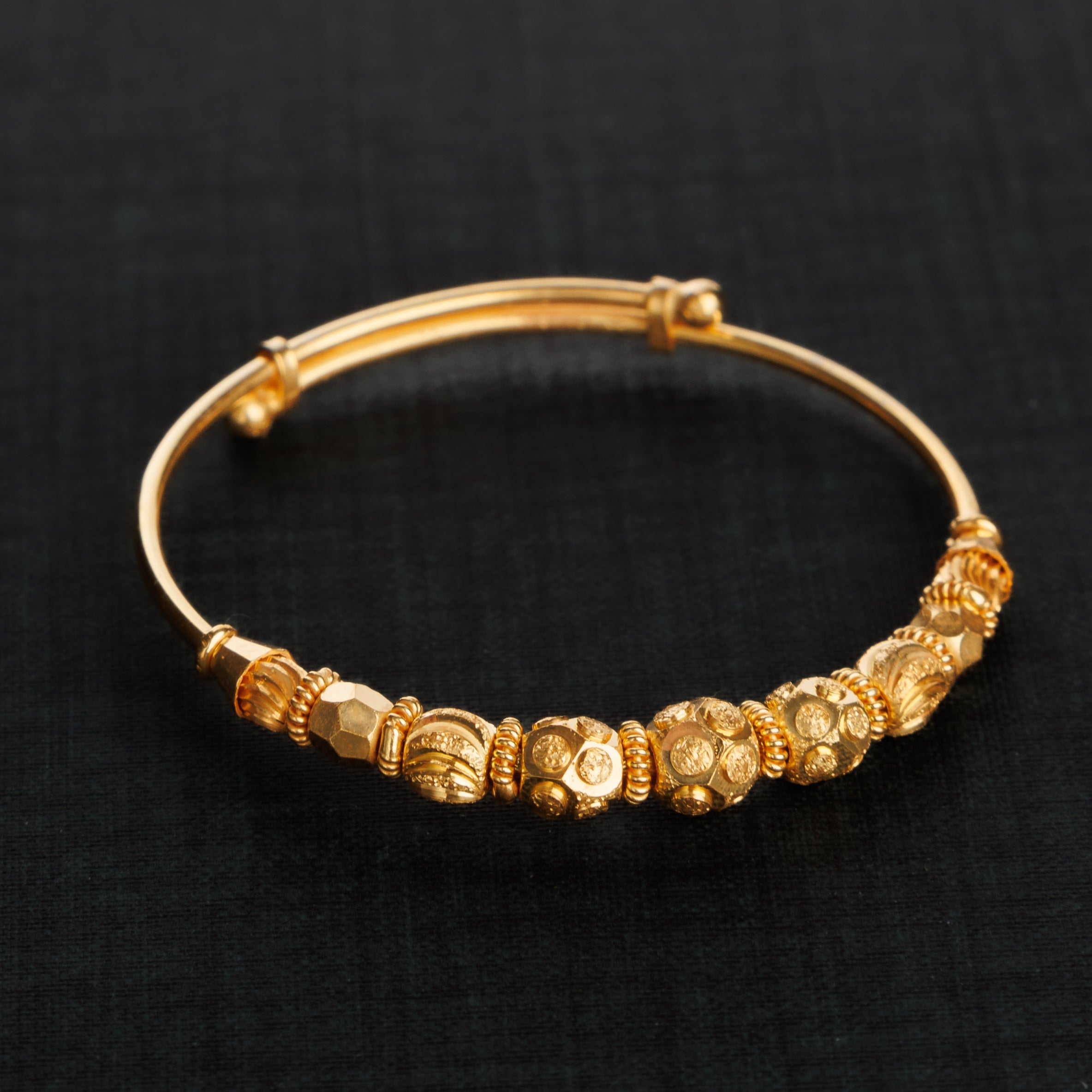 Bangle's Child المرن (D5) - Silver 925 و Gold Plated