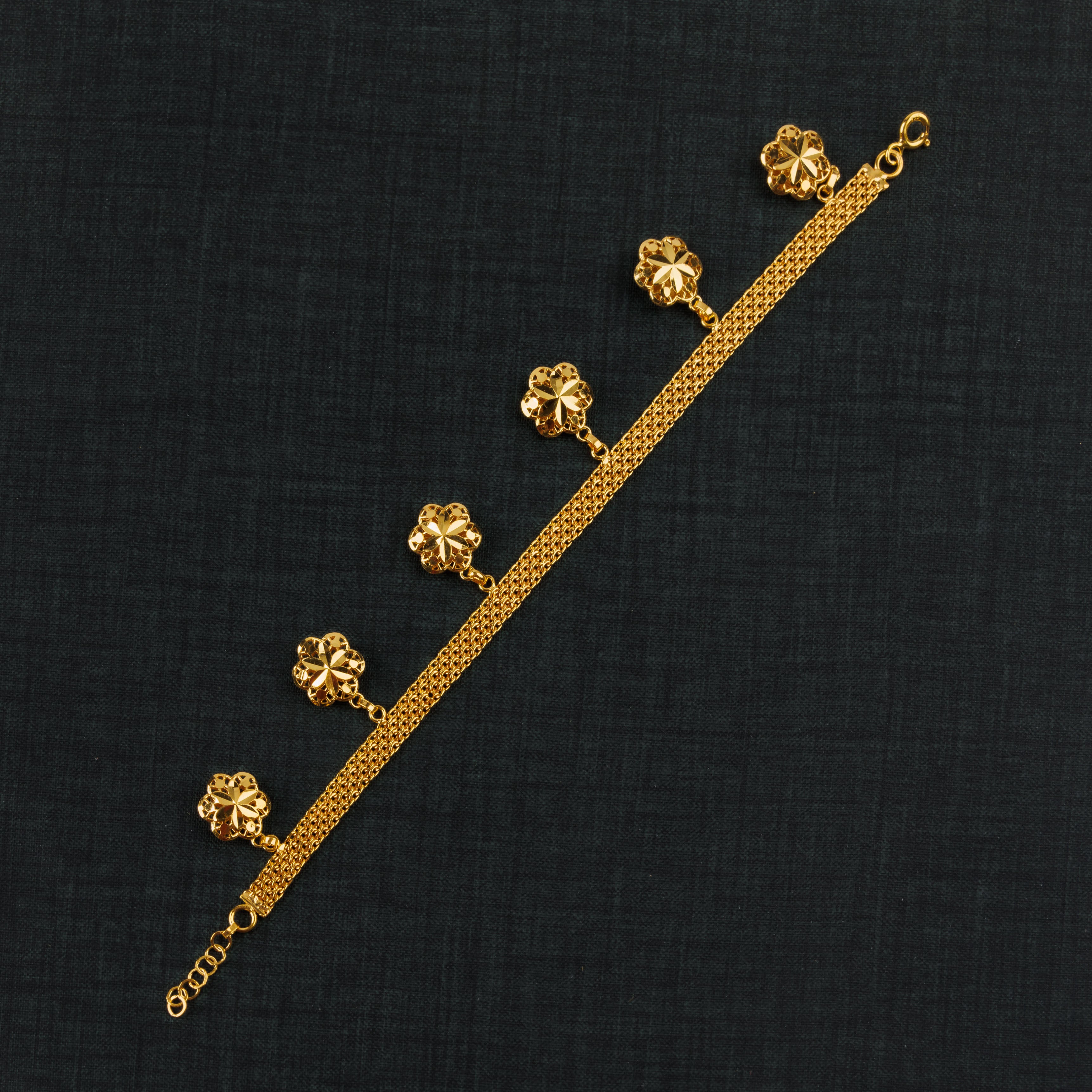 سوار البرسيم (D2) - Silver 925 و Gold Plated