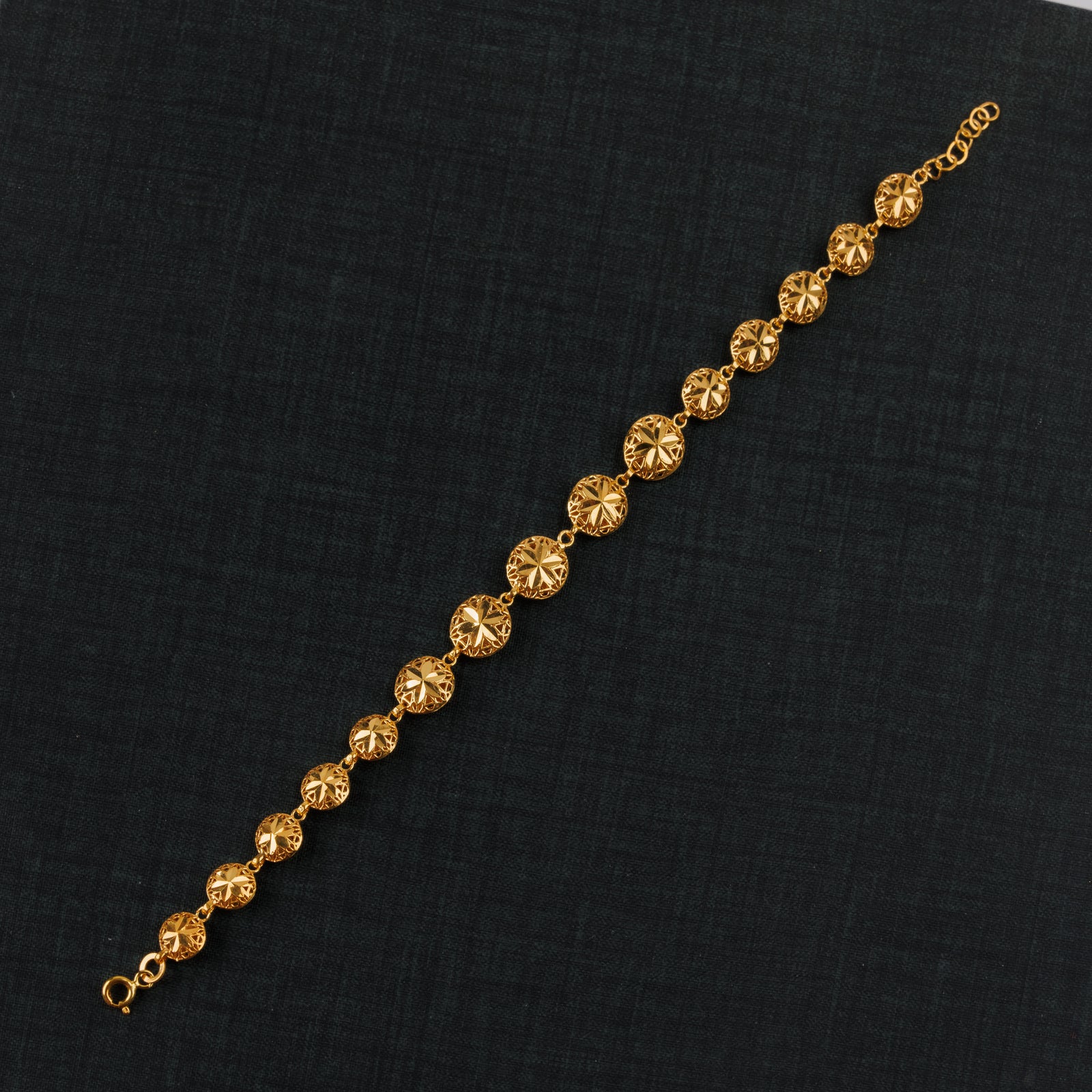 Sphere Bracelet (D1) - Silver 925 & Gold Plated