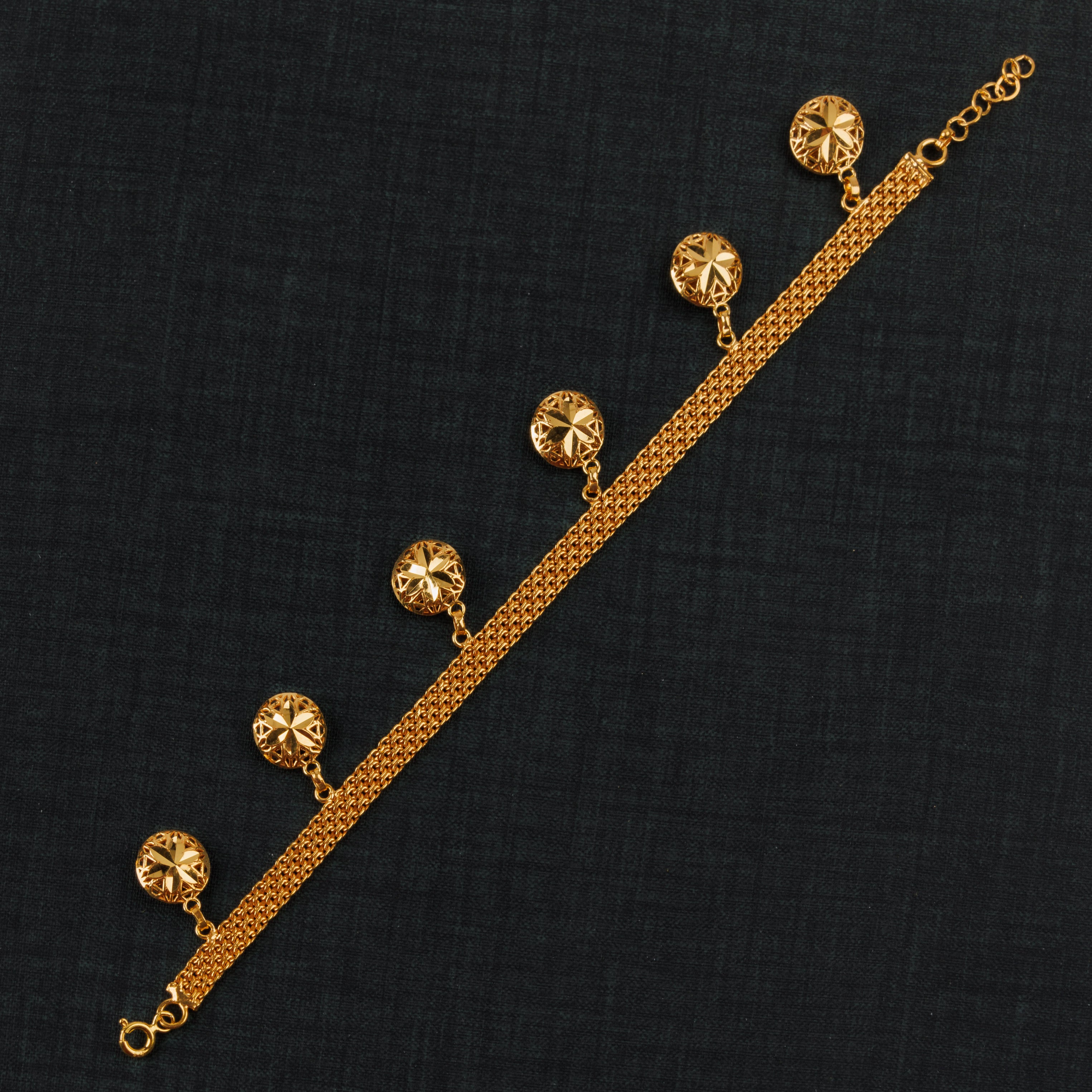 سوار المجال (D4) - Silver 925 و Gold Plated