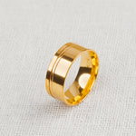 Band/Dabla (D2) - Silver 925 & Gold Plated