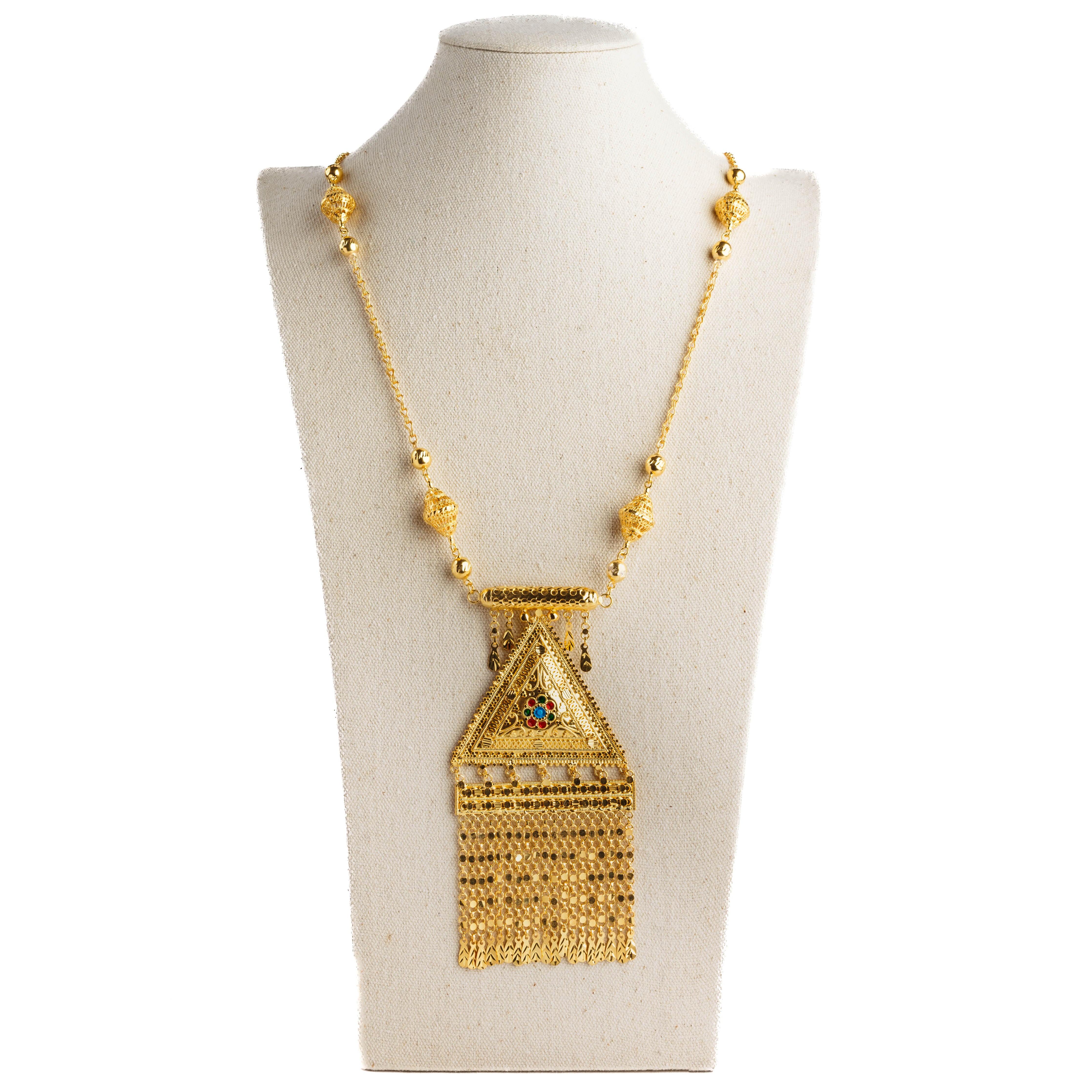 Traditional Mina Moria (D46) - 925 Silver & 24K Gold Plated