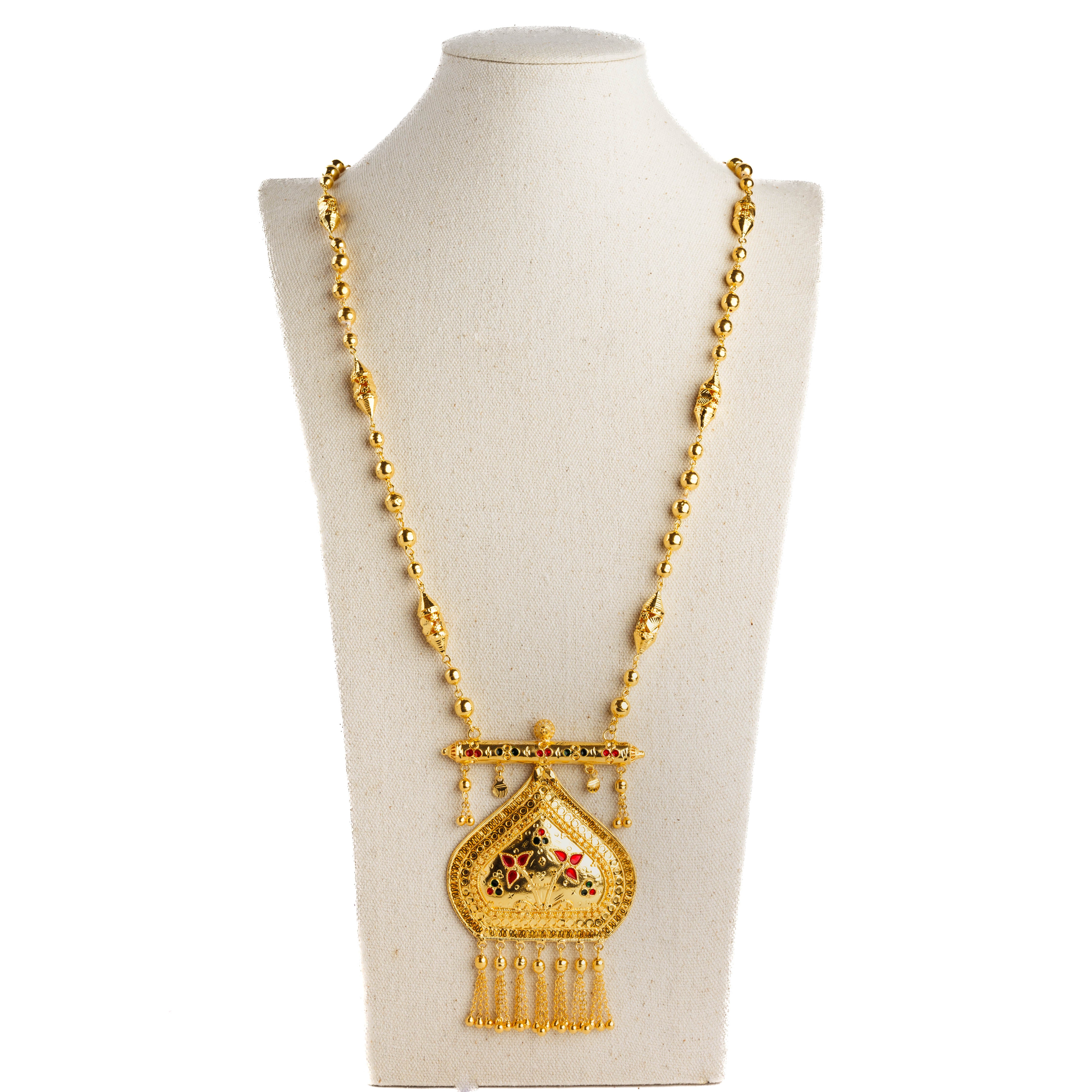 Traditional Mina Moria (D38) - 925 Silver & 24K Gold Plated