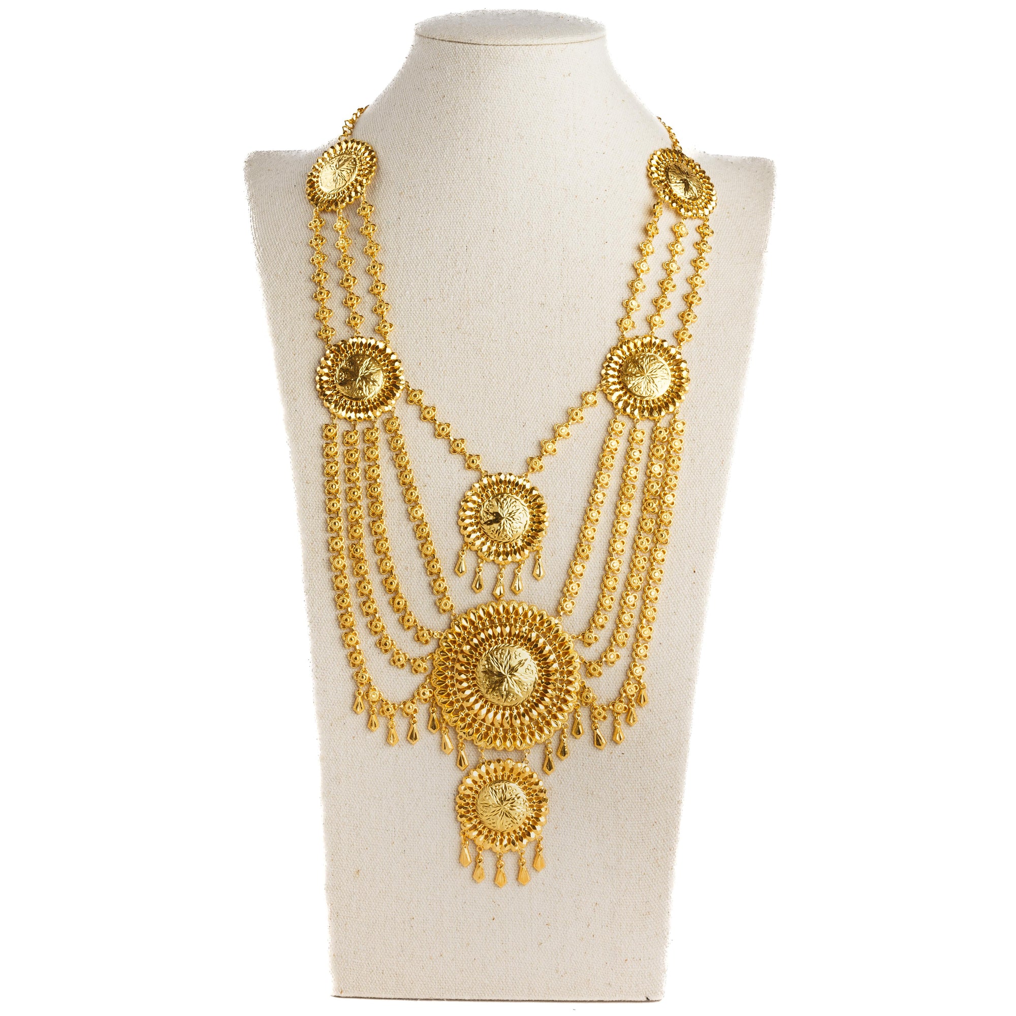 Kursi Jabar Necklace (D2)- Silver 925 & Gold Plated