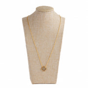 قلادة القرود (D19) - Silver 925 و Gold Plated