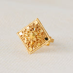 Traditional Ring (140) - Silver 925 & Gold Plated