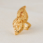 الخاتم التقليدي (D119) - Silver 925 و Gold Plated