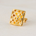 Traditional Ring (141) - Silver 925 & Gold Plated