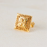 الخاتم التقليدي (D92) - Silver 925 و Gold Plated