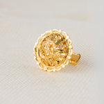 Traditional Ring (131) - Silver 925 & Gold Plated